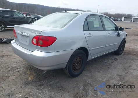 2006 Toyota Corolla Le из США, поврежденный, VIN 2T1BR32E76C656963